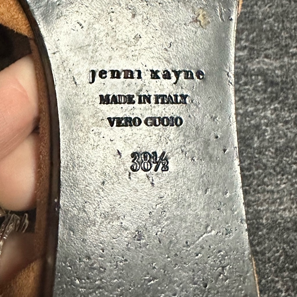Jenni Kayne VERO GUOIO Suede Flats 38 1/2/8.5 - Picture 5 of 5